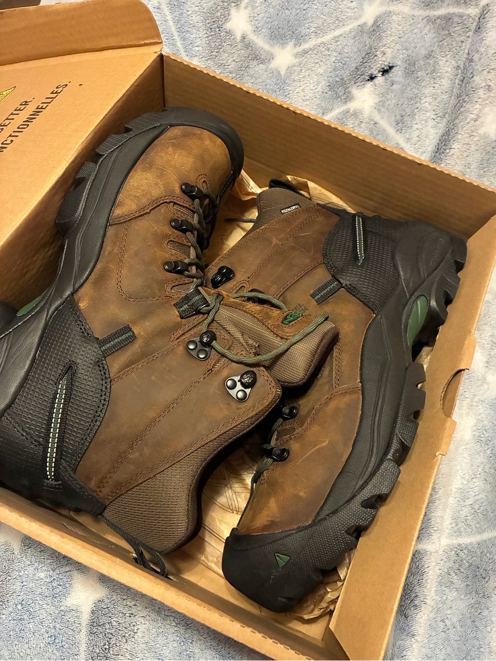 Keen Pittsburgh Energy 6" WP Men's Boots - Cascade Brown